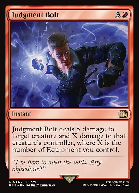 Judgment Bolt (FIN-559) - FINAL FANTASY