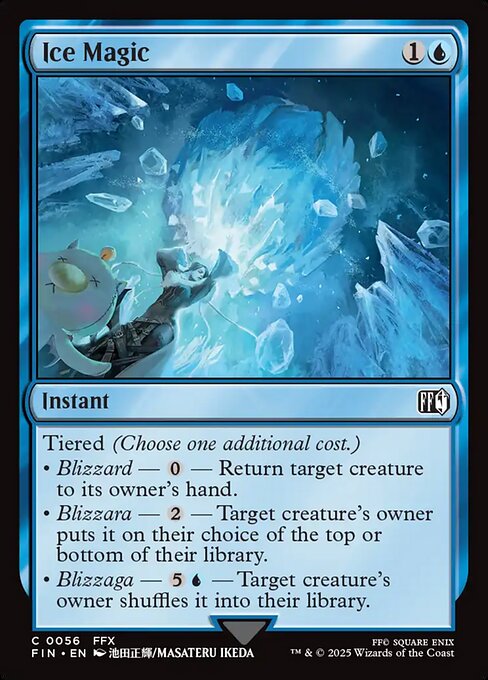 Ice Magic (FIN-56) - FINAL FANTASY