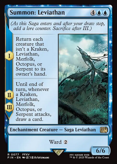Summon: Leviathan (FIN-77) - FINAL FANTASY