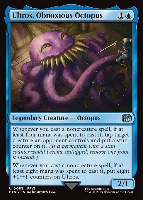 Ultros, Obnoxious Octopus (FIN-83) - FINAL FANTASY