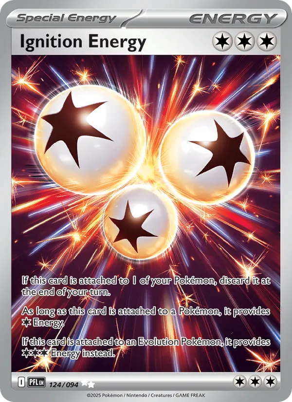 Ignition Energy 124/094  - Holofoil ME02 Phantasmal Flames - Ultra Rare