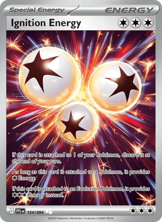 Ignition Energy 124/094  - Holofoil ME02 Phantasmal Flames - Ultra Rare