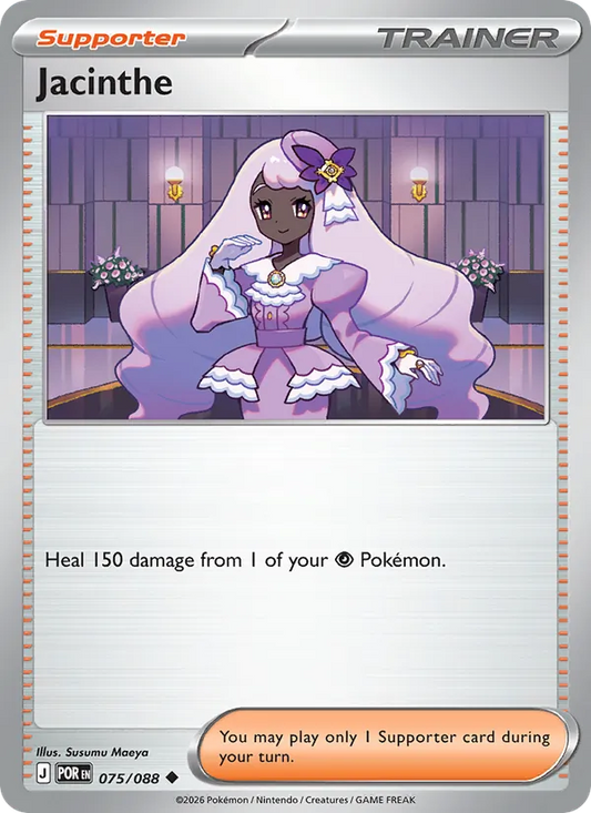 Jacinthe 075/088  - Reverse Holofoil ME03 Perfect Order - Uncommon