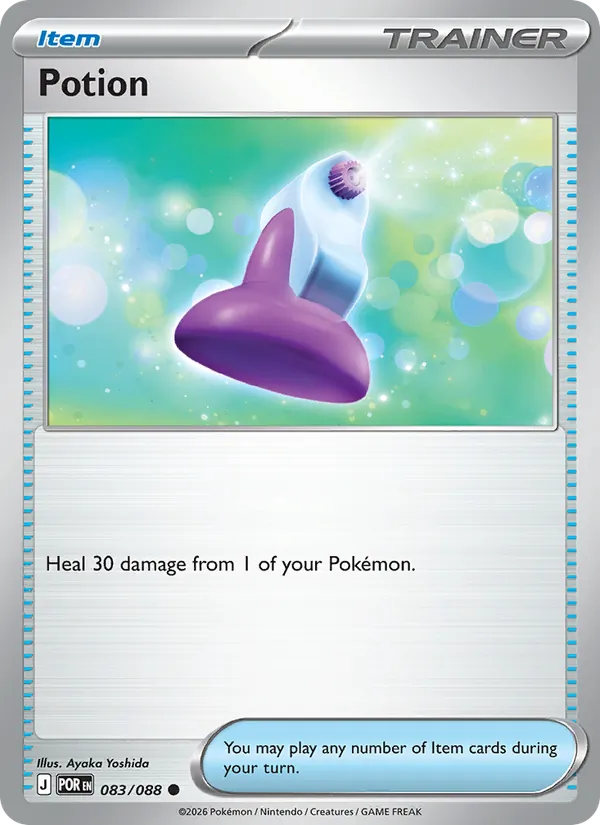 Potion 083/088  - Reverse Holofoil ME03 Perfect Order - Common