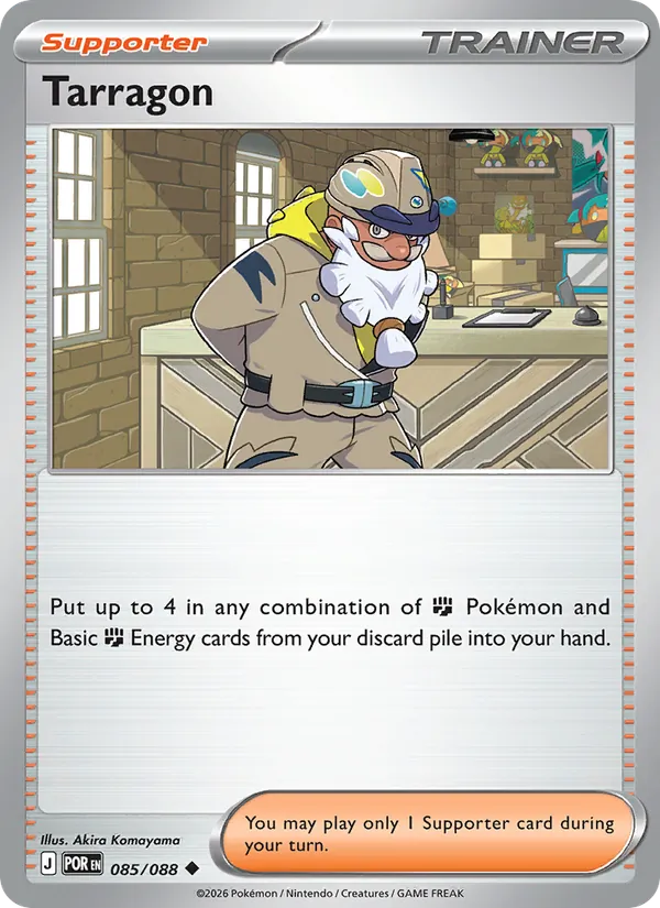 Tarragon 085/088  - Reverse Holofoil ME03 Perfect Order - Uncommon