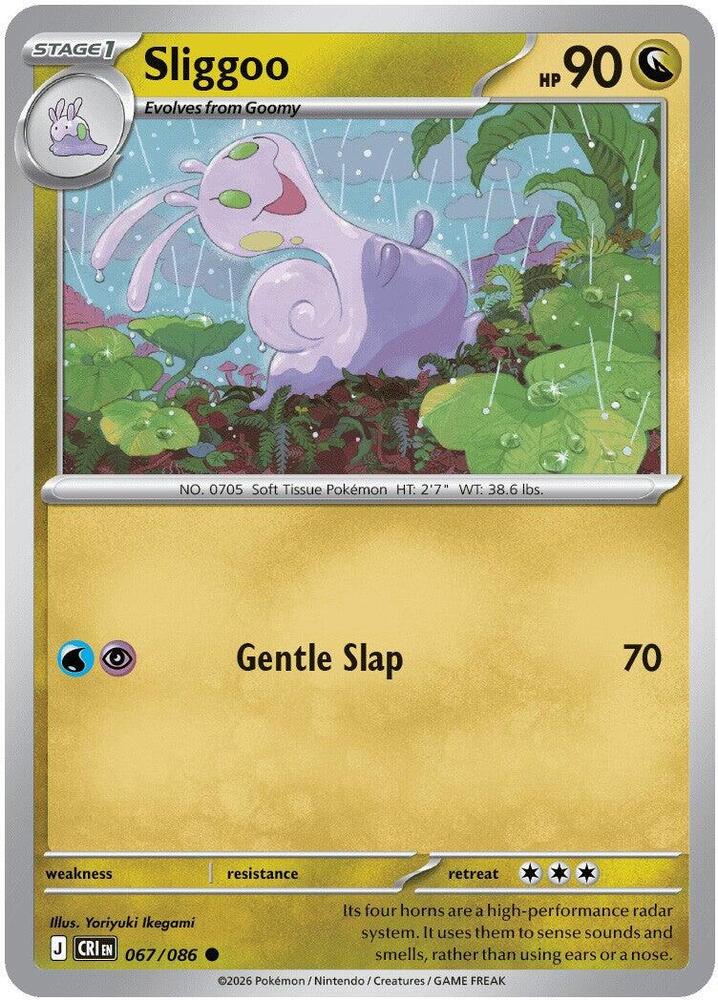 Sliggoo 067  - Reverse Holofoil ME04 Chaos Rising - Common