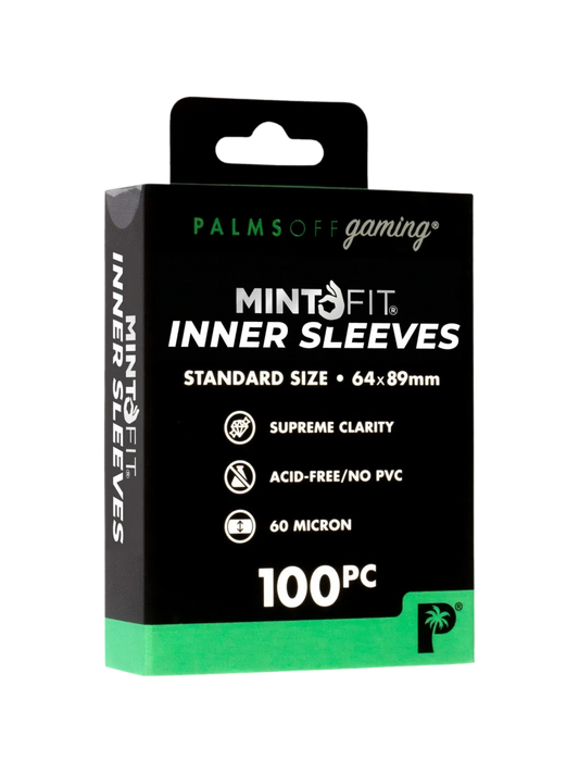 Palms off Gaming - MintFit Inner Sleeves - Standard Size - 100pc