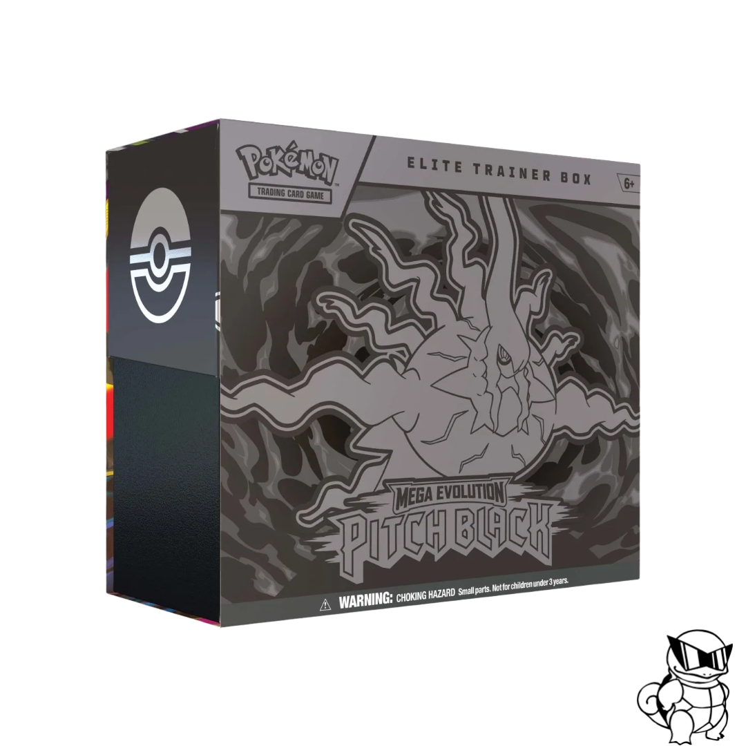 Pokemon TCG - Pitch Black ETB Elite Trainer Box - Mega Evolutions