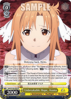 Weiss Schwarz SAO 10th SAO/S100-E004 Unbreakable Hope, Asuna R