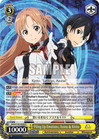 Weiss Schwarz SAO 10th SAO/S100-E008 Piling Up Emotions, Asuna & Kirito R