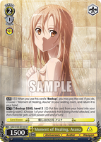 Weiss Schwarz SAO 10th SAO/S100-E013S Moment of Healing, Asuna SR