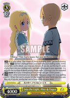 Weiss Schwarz SAO 10th SAO/S100-E014 Into the Light, Alice & Eugeo U