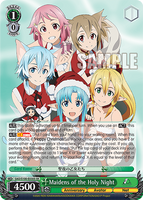 Weiss Schwarz SAO 10th SAO/S100-E030S Maidens of the Holy Night SR