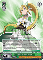 Weiss Schwarz SAO 10th SAO/S100-E042S Leafa's Pure Wish SR