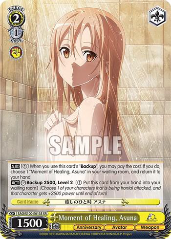 Moment of Healing, Asuna
