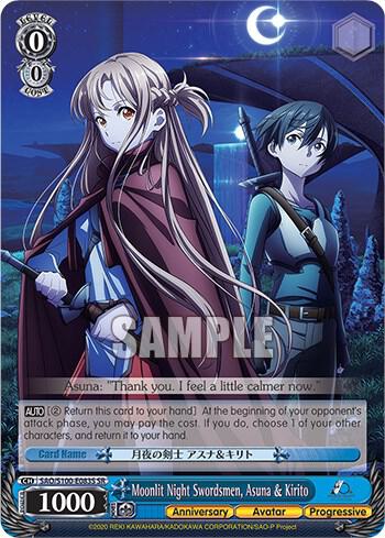 Moonlit Night Swordsmen, Asuna & Kirito