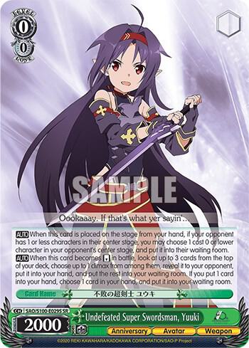 Undefeated Super Swordsman, Yuuki