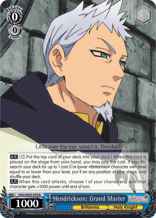 Hendrickson: Grand Master
