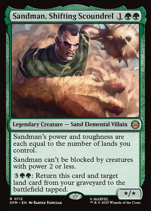 Sandman, Shifting Scoundrel