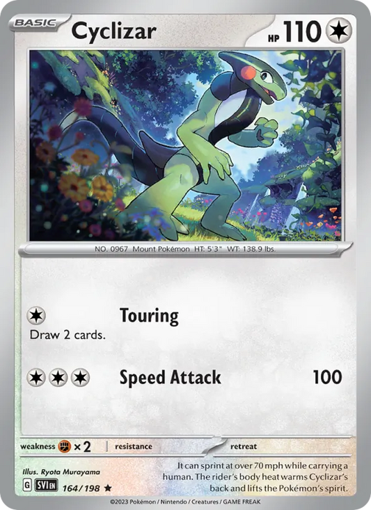 Cyclizar 164/198  - Reverse Holofoil SV01 Scarlet & Violet Base Set - Rare
