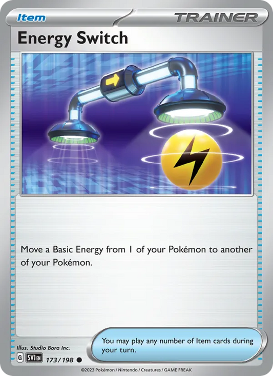 Energy Switch 173/198  - Reverse Holofoil SV01 Scarlet & Violet Base Set - Common