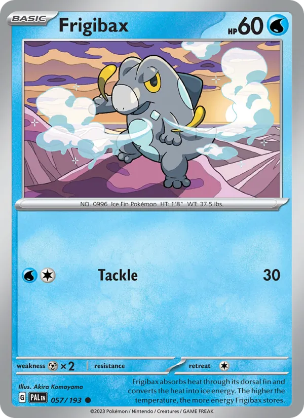 Frigibax 057/193  - Reverse Holofoil SV02 Paldea Evolved - Common