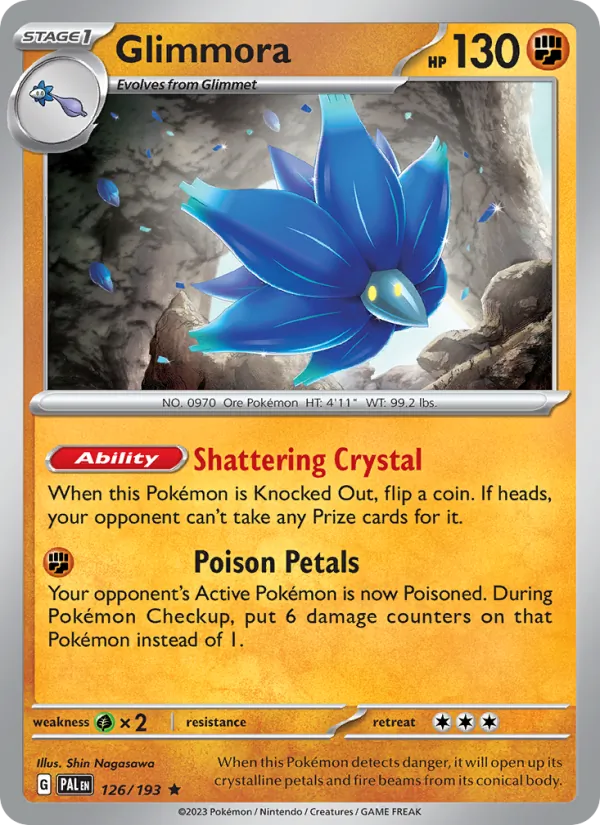 Glimmora 126/193  - Holofoil SV02 Paldea Evolved - Rare