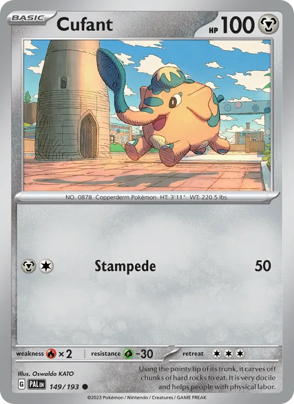 Cufant 149/193  - Reverse Holofoil SV02 Paldea Evolved - Common