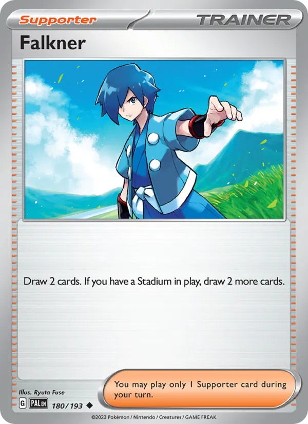 Falkner 180/193  - Reverse Holofoil SV02 Paldea Evolved - Uncommon