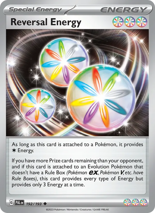 Reversal Energy 192/193  - Reverse Holofoil SV02 Paldea Evolved - Uncommon