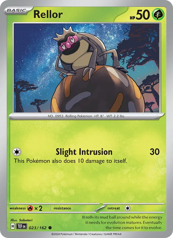 Rellor 023/162  - Reverse Holofoil SV05 Temporal Forces - Common