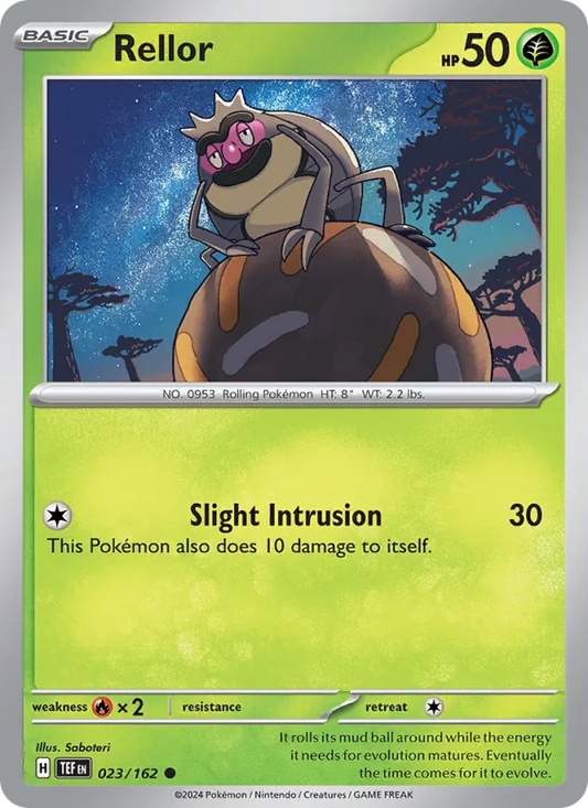 Rellor 023/162  - Reverse Holofoil SV05 Temporal Forces - Common