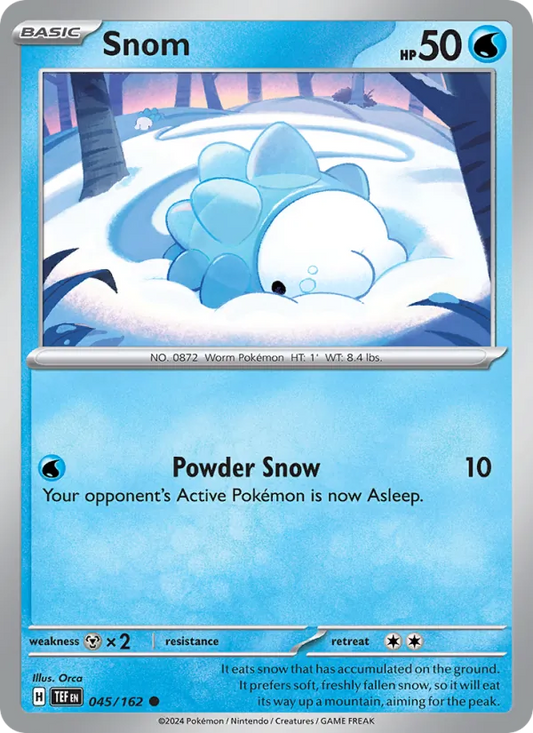 Snom 045/162  - Reverse Holofoil SV05 Temporal Forces - Common