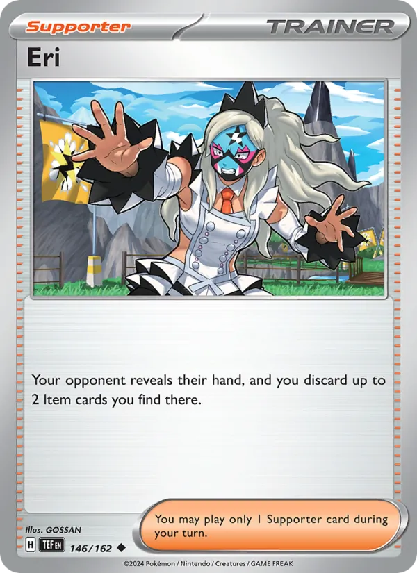 Eri 146/162  - Reverse Holofoil SV05 Temporal Forces - Uncommon