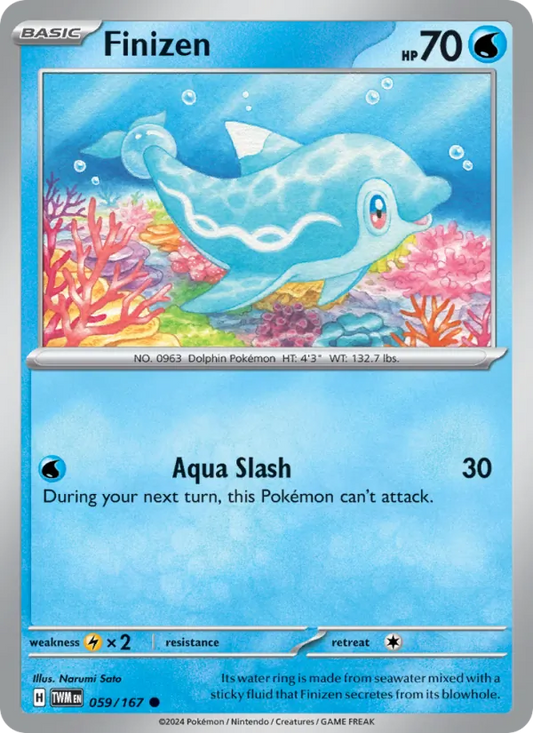 Finizen 059/167  - Reverse Holofoil SV06 Twilight Masquerade - Common