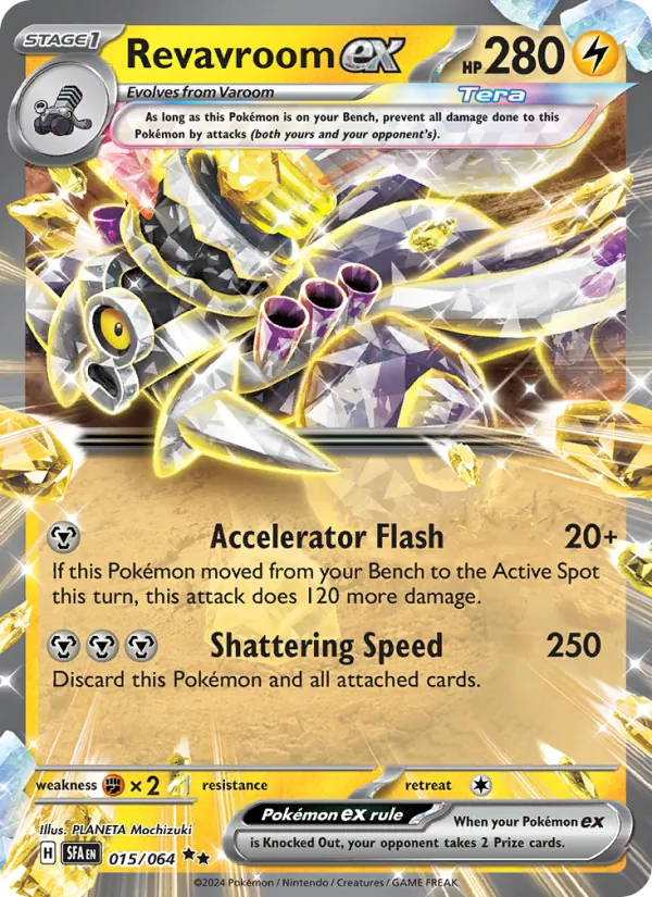 Revavroom ex 015/064  - Holofoil SV Shrouded Fable - Double Rare