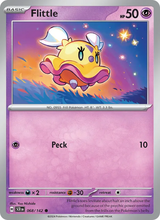 Flittle 068/142  - Reverse Holofoil SV07 Stellar Crown - Common