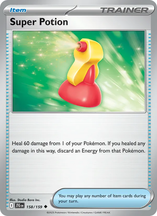Super Potion 158/159  - Reverse Holofoil SV09 Journey Together - Uncommon