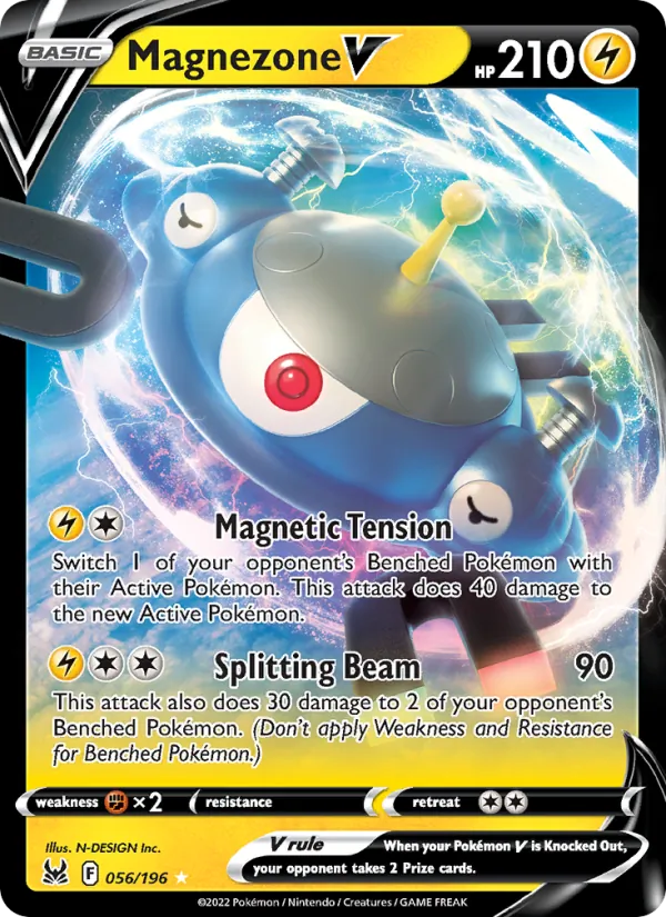 Magnezone V 056/196  - Holofoil SWSH11 Lost Origin - Holo Rare VMAX