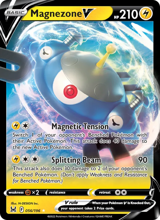 Magnezone V 056/196  - Holofoil SWSH11 Lost Origin - Holo Rare VMAX