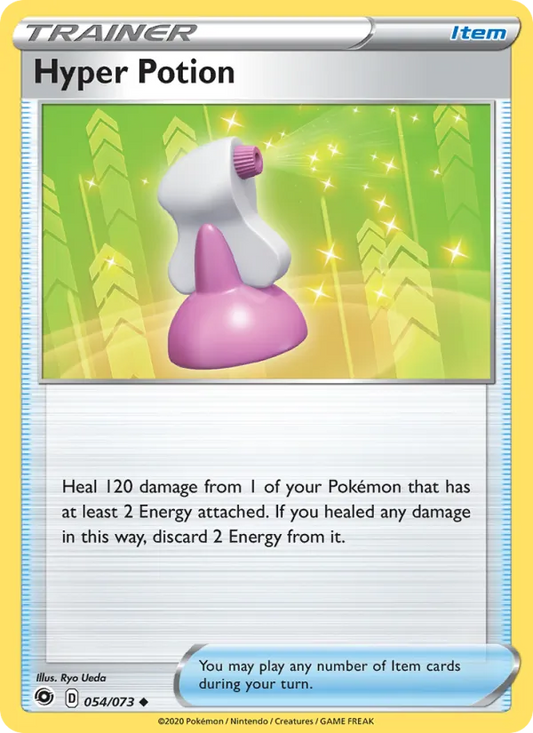 Hyper Potion 54/73  - Reverse Holofoil Champion's Path - Uncommon