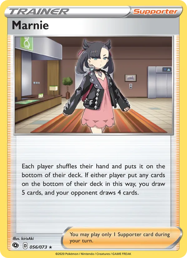 Marnie 56/73  - Holofoil Champion's Path - Holo Rare