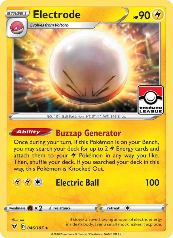 Electrode 46/185  - Holofoil SWSH04 Vivid Voltage - Holo Rare