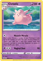 Clefable 054/172 Reverse Holo Brilliant Stars Pokemon TCG 2022