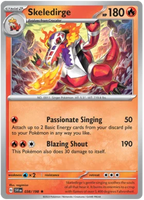 Skeledirge 038/198 Scarlet Violet Base Set Reverse Holo Pokemon TCG 2023