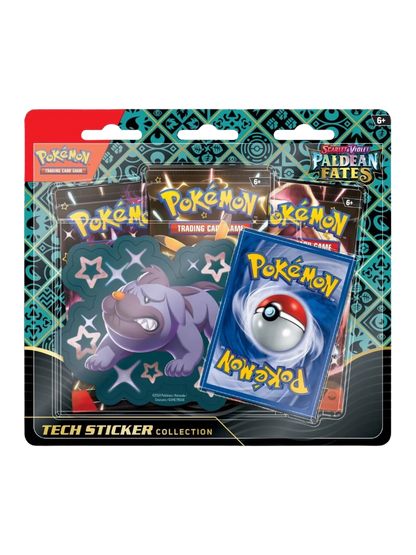 POKÉMON TCG Scarlet & Violet Paldean Fates Tech Sticker Blister