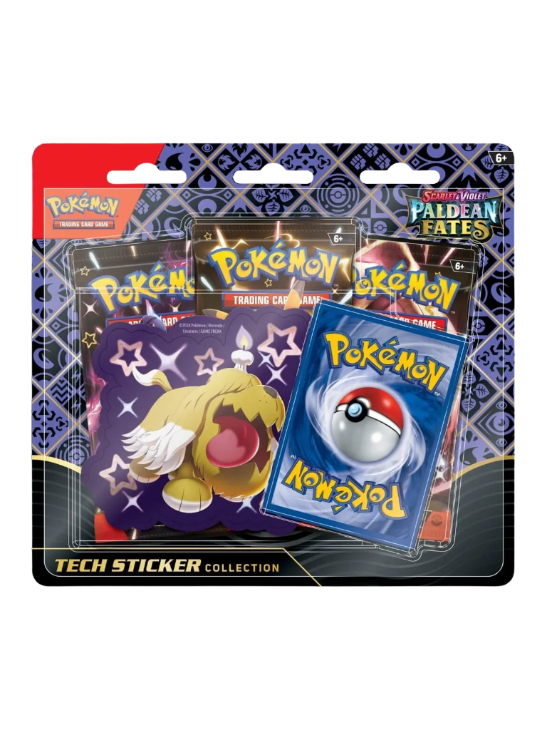 POKÉMON TCG Scarlet & Violet Paldean Fates Tech Sticker Blister