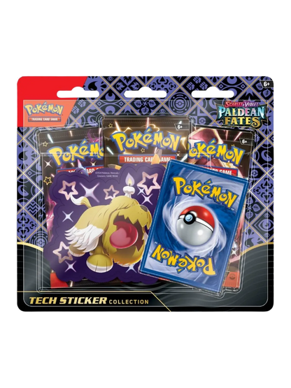 POKÉMON TCG Scarlet & Violet Paldean Fates Tech Sticker Blister