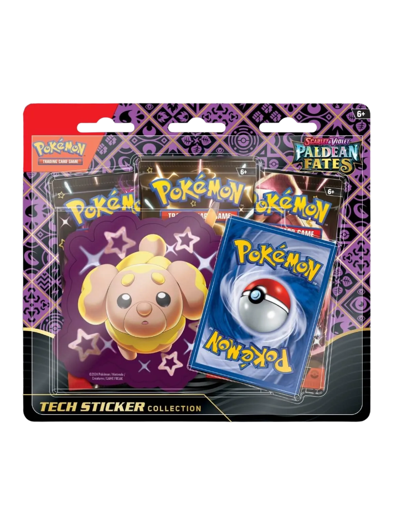 POKÉMON TCG Scarlet & Violet Paldean Fates Tech Sticker Blister