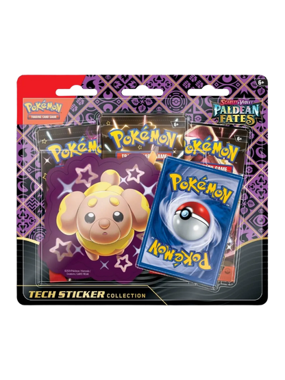 POKÉMON TCG Scarlet & Violet Paldean Fates Tech Sticker Blister